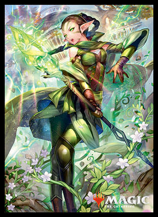 プレイヤーズカードスリーブ 『灯争大戦』 《世界を揺るがす者、ニッサ