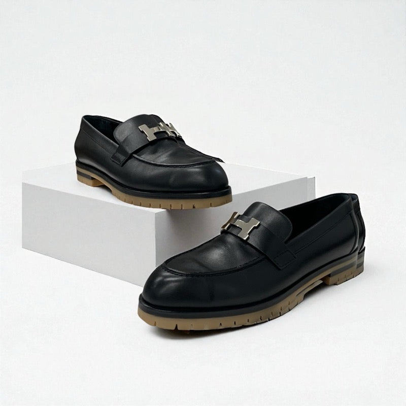 エルメス エルメス HERMES フォーブル ローファー 革靴 靴 シューズ