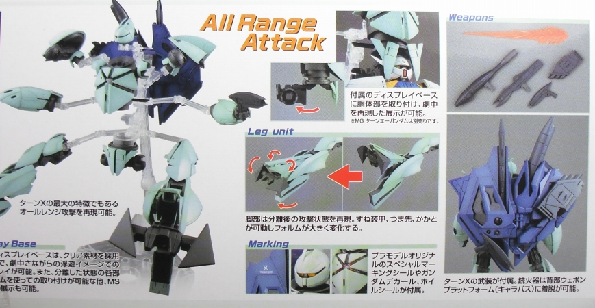 MG 「ターンX」 レビュー