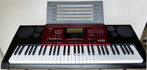 超初心者の独学キーボード,CASIO CTK-6250