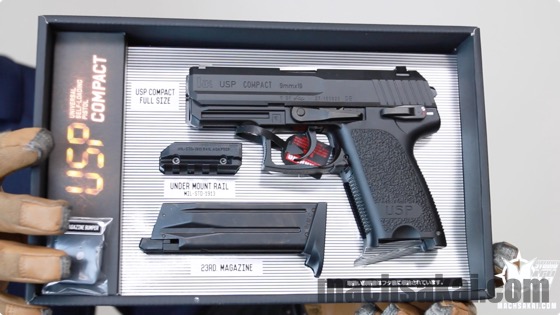 東京マルイ USPコンパクト ガスブローバック エアガン レビュー