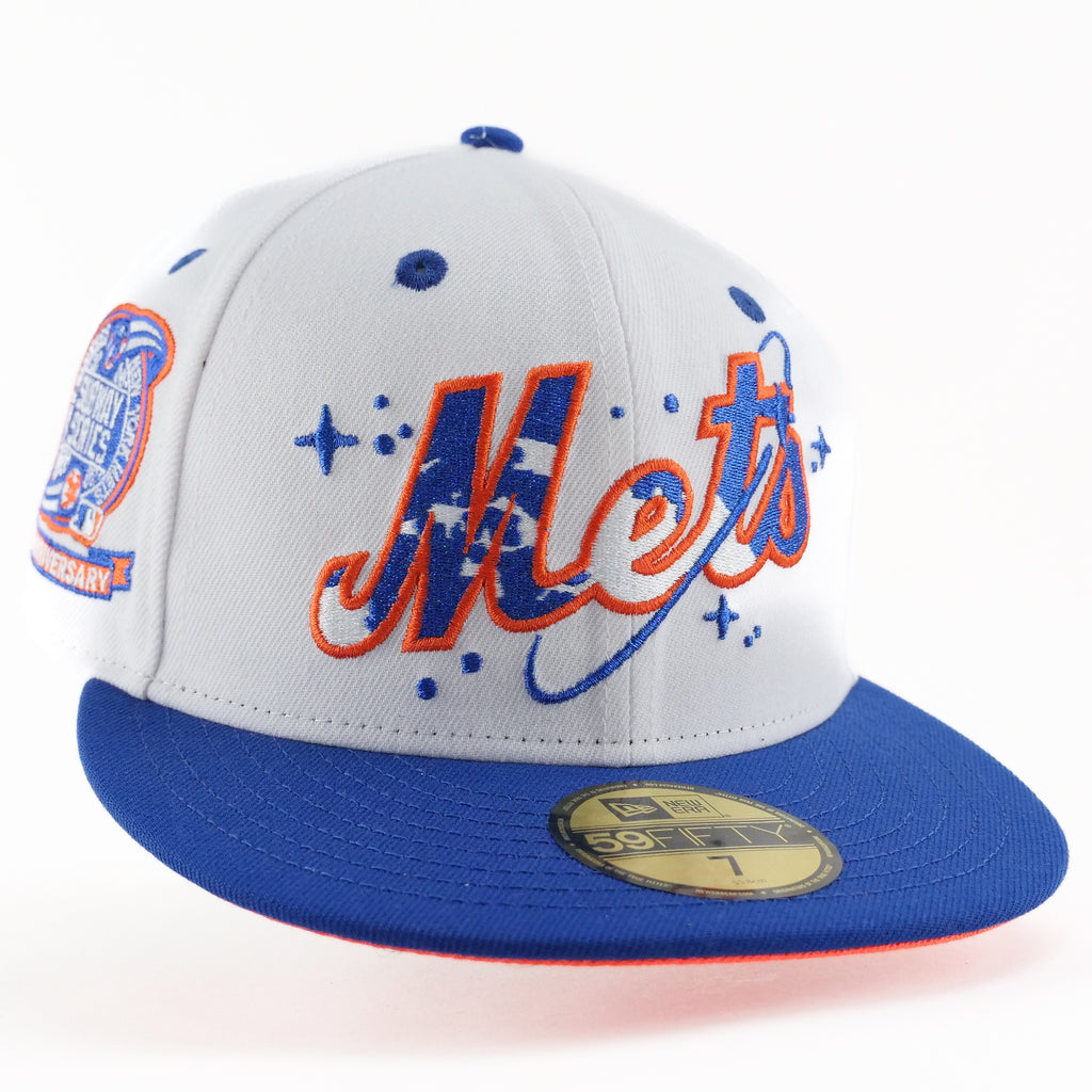 New Era Custom Exclusive Fitted New York Mets Celestial Blue