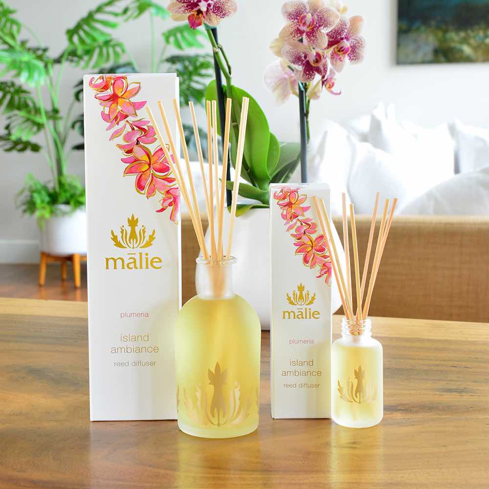 リードディフューザー トラベル Plumeria – Malie Organics