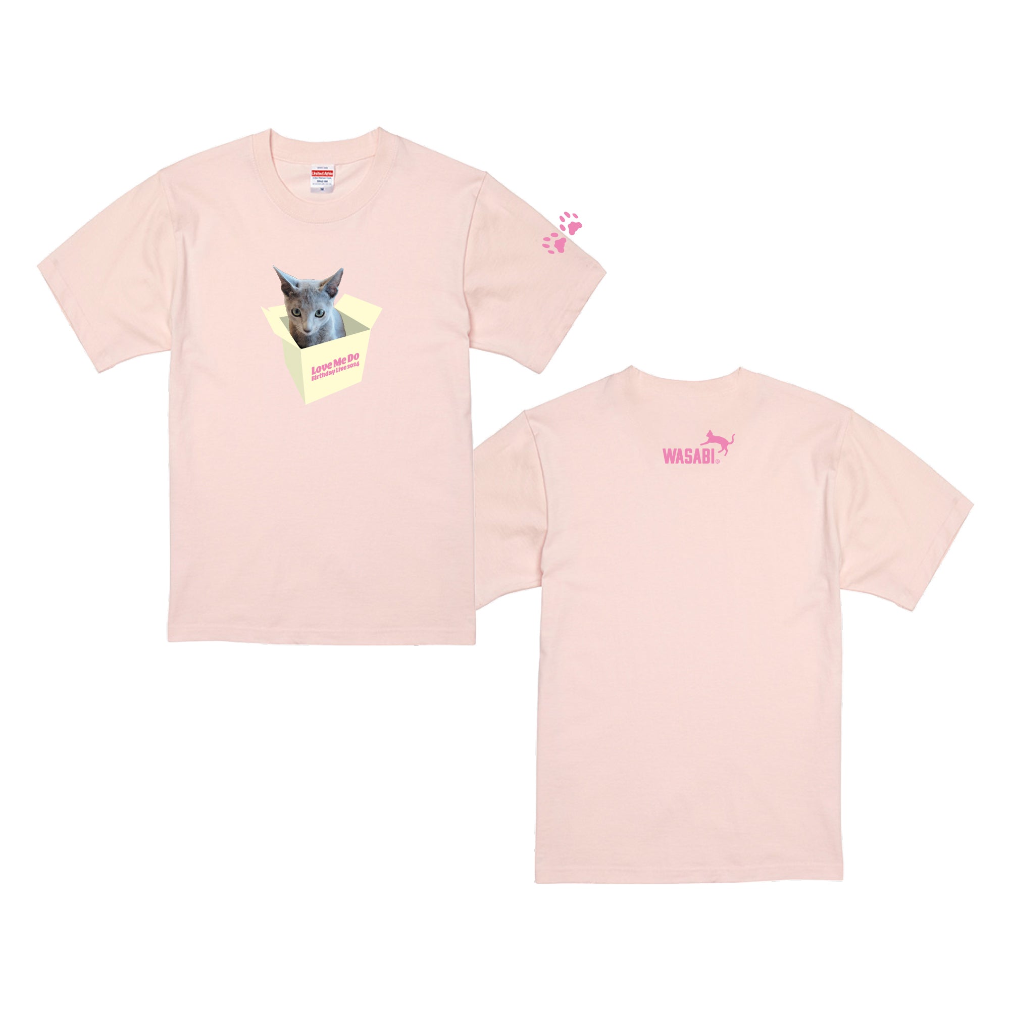 Love Me Do 生誕祭Tシャツ BOX ベビーピンク – FANY Mall