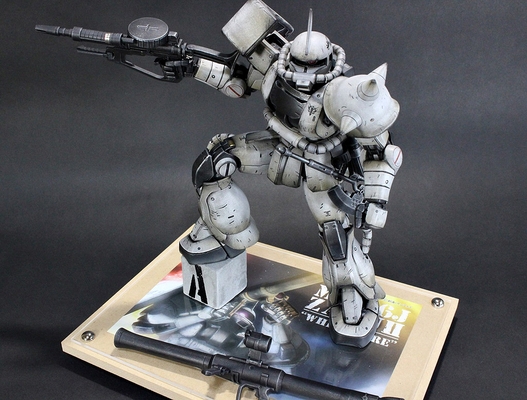 MATEVER1.5: MG MS-06J ザクII Ver.2.0 ホワイトオーガー[バンダイ製 1