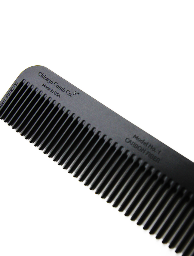 MATIN » Blog Archive » Chicago Comb Model No.1 carbon fiber Made