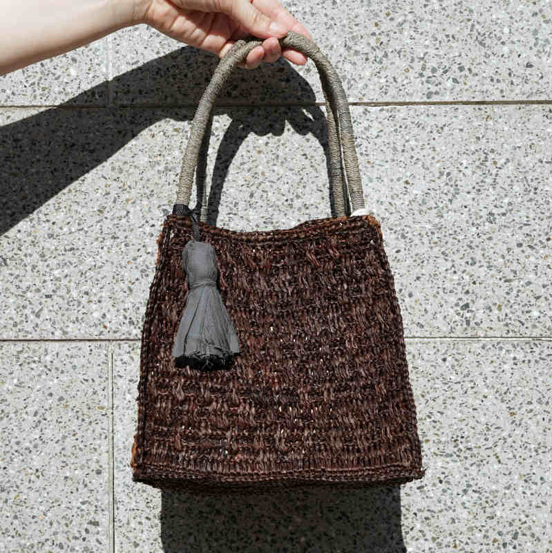MAISON N.H PARIS] ZOE Raffia Bag – MaW SAPPORO