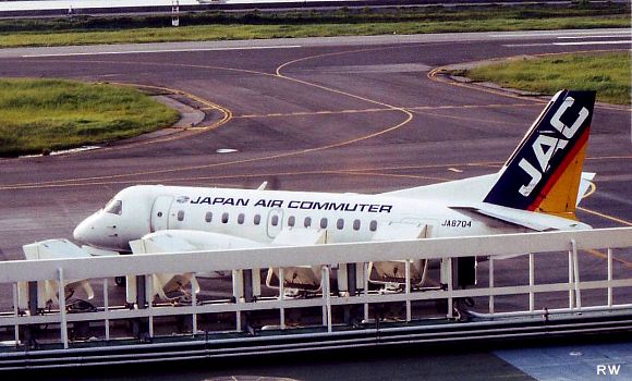 Rainbow Wings】 JAC日本エアコミューター SAAB340B