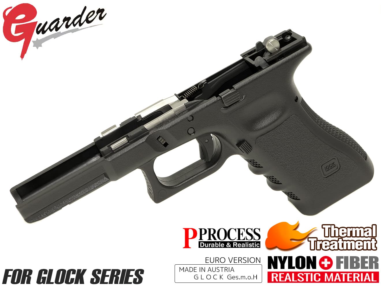 GUARDER EUROマーキング 2019ver Gen3 GLOCK フレームコンプリート