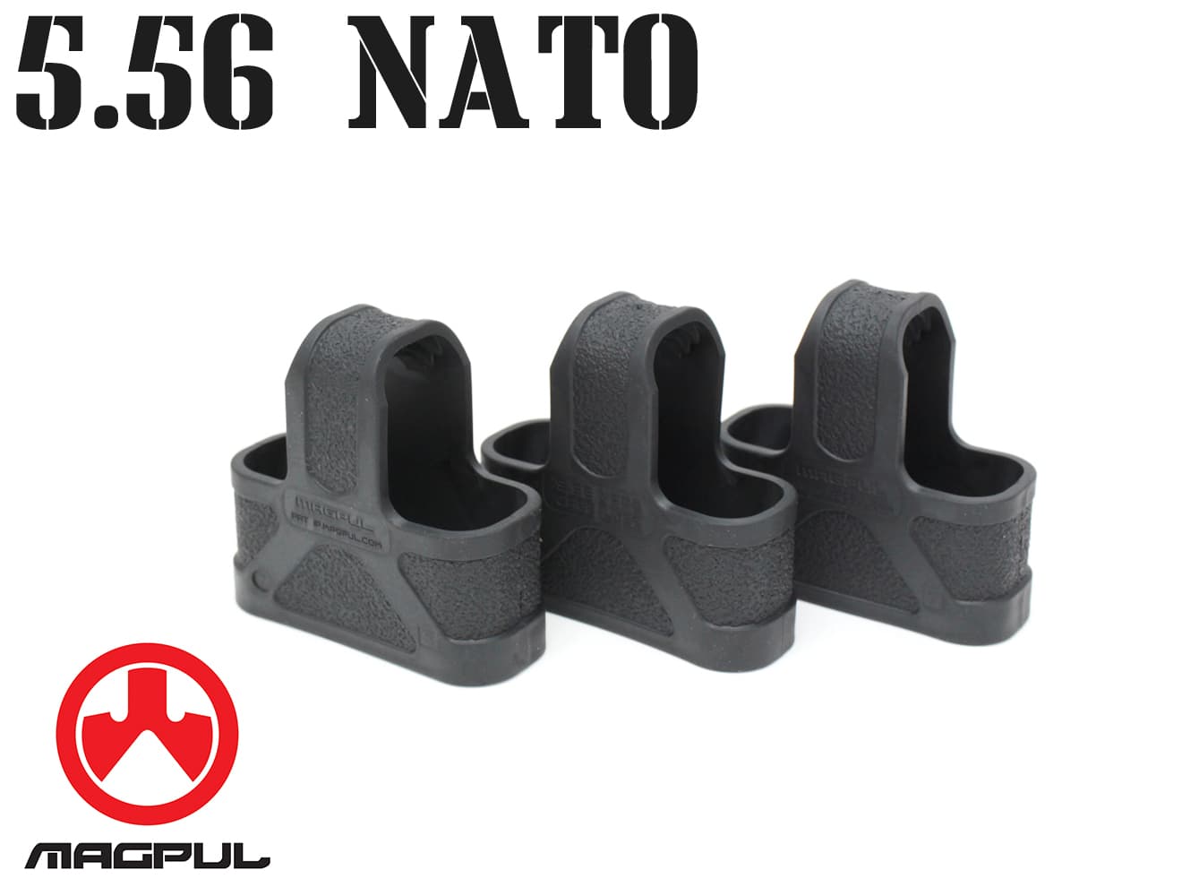 正規品】MAGPUL 5.56 NATO マガジンループ 3Pack [カラー：ブラック