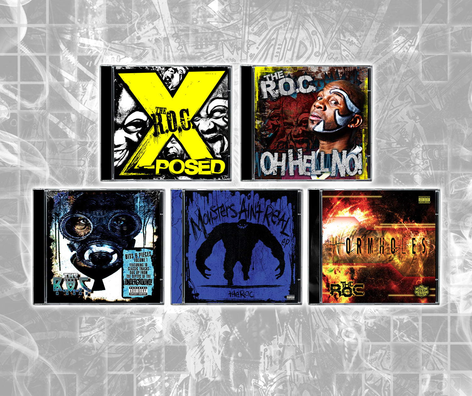 The R.O.C. 5 CD Discography Bundle – MNE Store