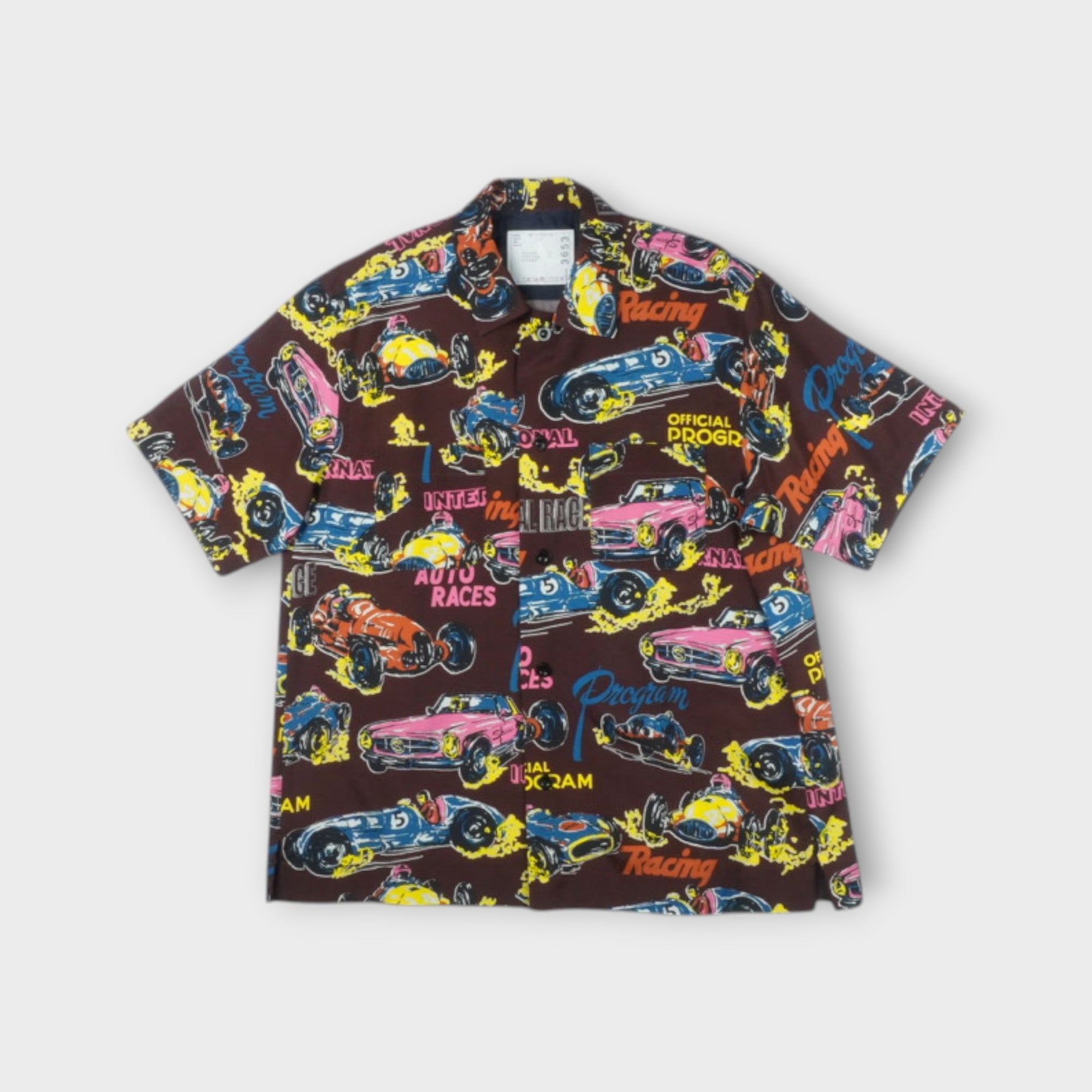 sacai Car Race / Tropical Print Shirt – mou by ACROPOLIS