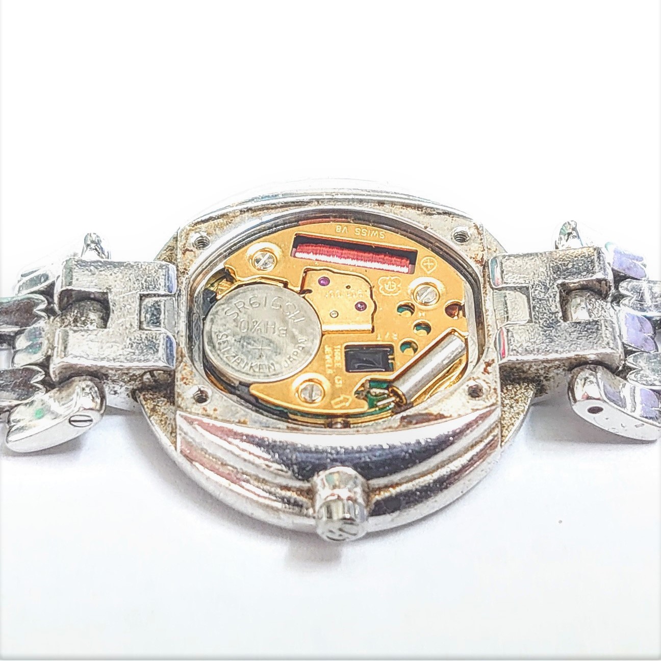 止まっていた クリスチャン・ディオールの時計の電池交換