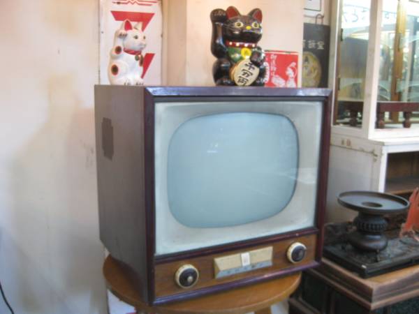 sr0482 6チャンネル シャープ 街頭テレビ 【昭和レトロ百貨店】