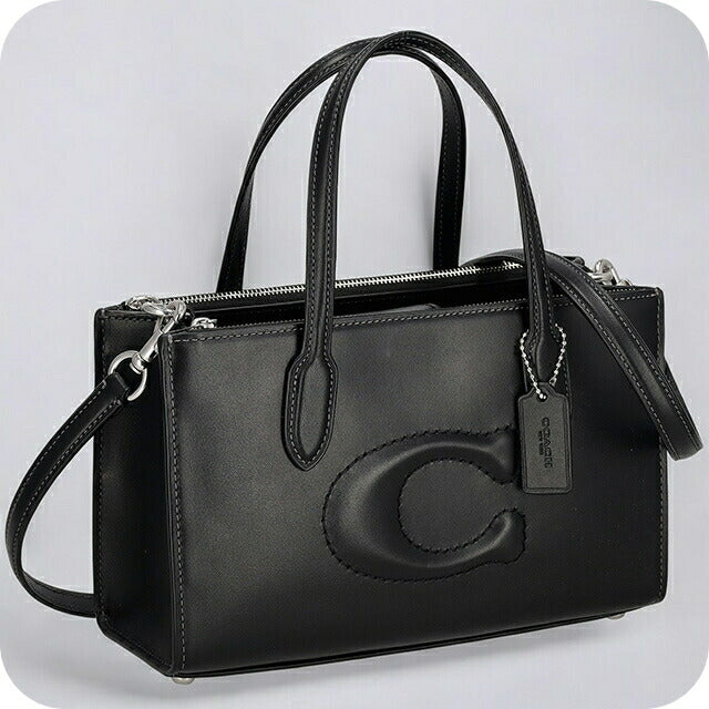 コーチ トートバッグ レディース ブランド COACH CW492 SV BK 1