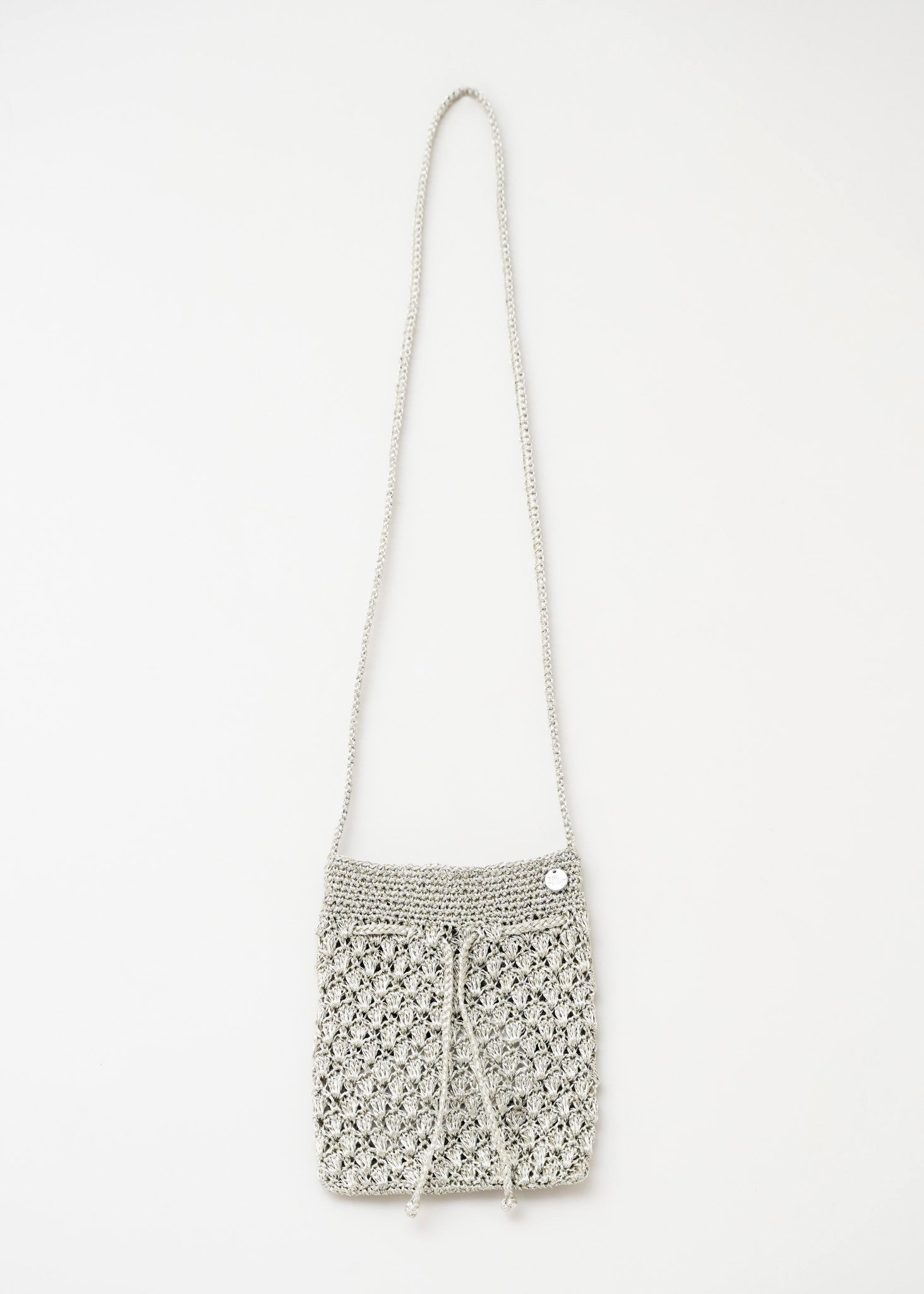 Metallic Macrame Sacoche Bag | Pasand by ne Quittez pas | パサン