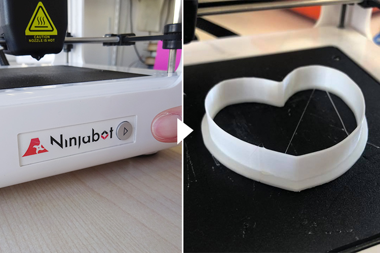 Ninjabotクッキー(クッキー型専用3Dプリンター)