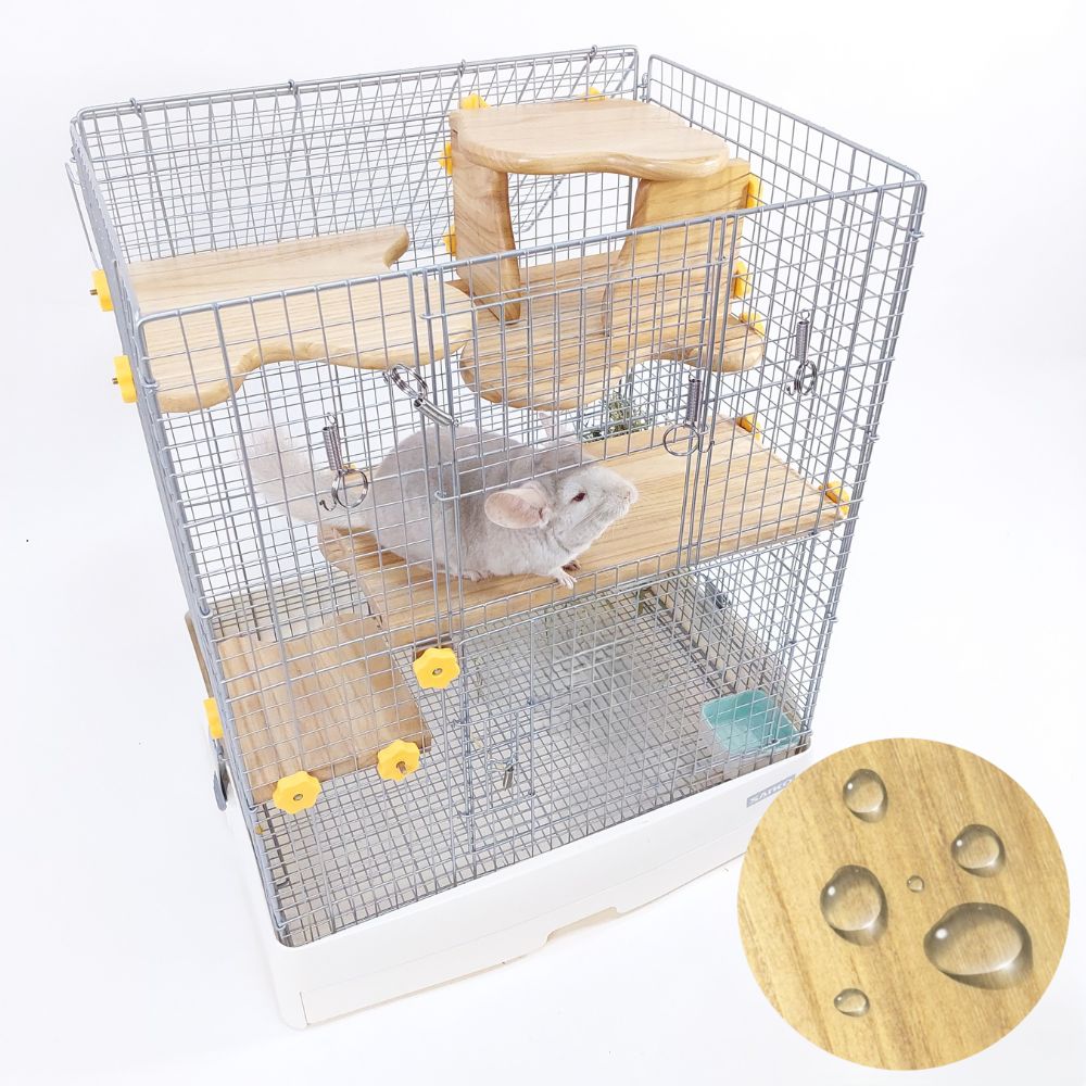 日本初,防水加工,8個SET,チンチラケージが快適な環境に【洗ピカ