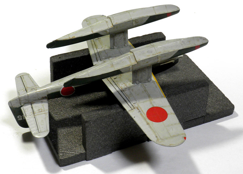 タミヤ 1/72 晴嵐 の製作（その12）: DTP…ってすでに死語？