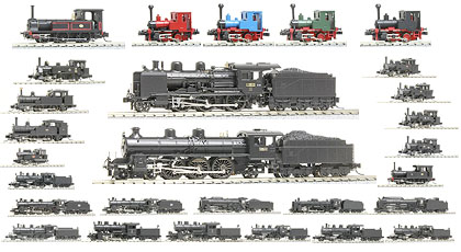 Nゲージ蒸気機関車-2020年のメモ