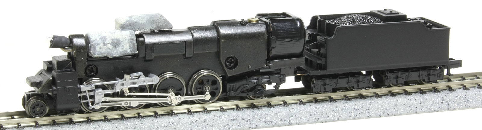 アリイD51 498の動力ユニット3種