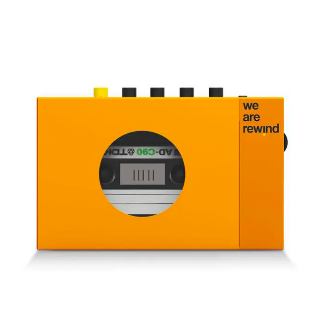 We Are Rewind - orange – ODD TAPE