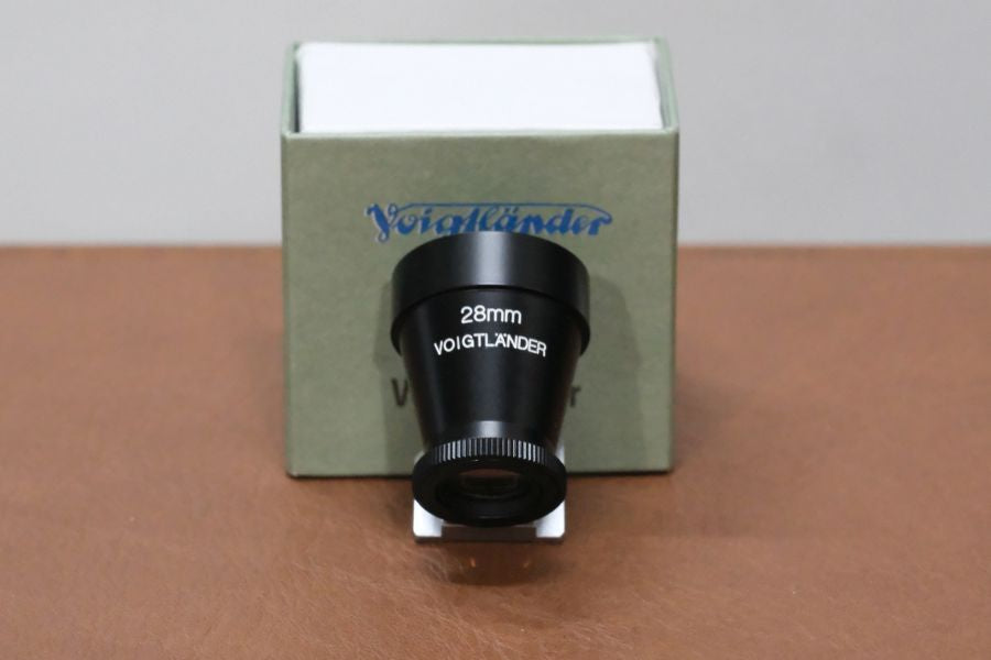Voigtlander 28mm View Finder ビューファインダー Black 箱付き