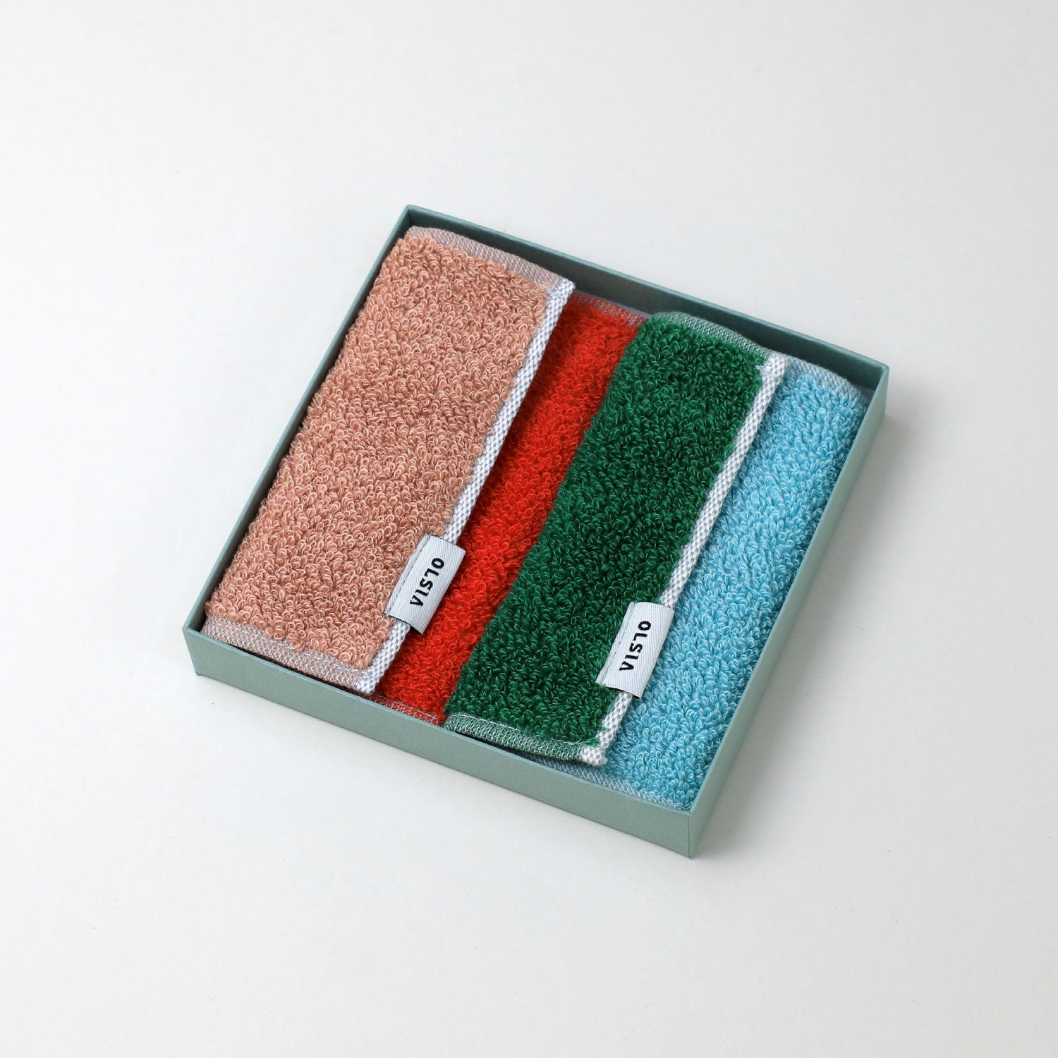 2Couleurs ハーフハンカチギフトボックスセット（ハーフハンカチタオル