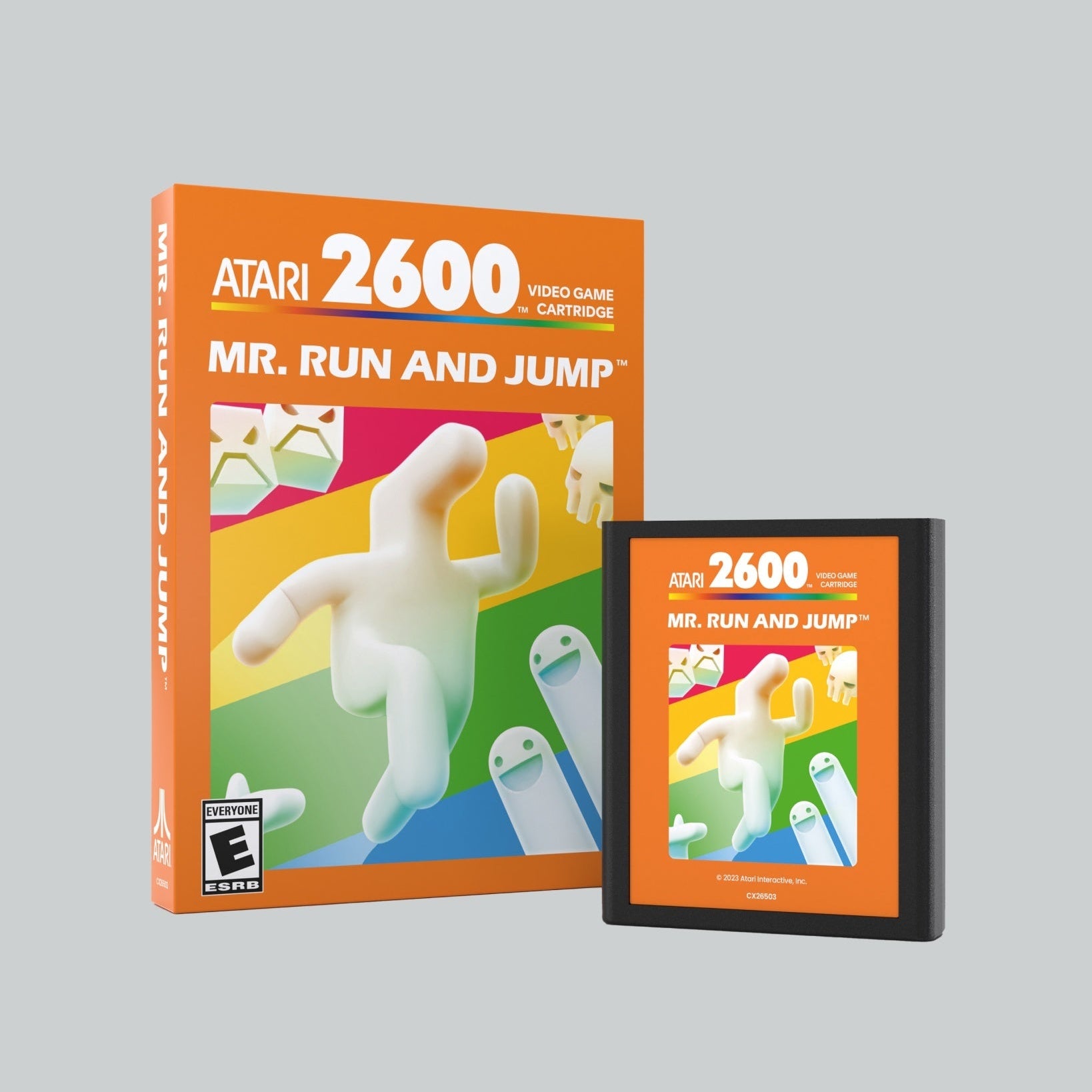 Mr. Run and Jump 2600 - Official Atari Video Game Cartridge – Atari®