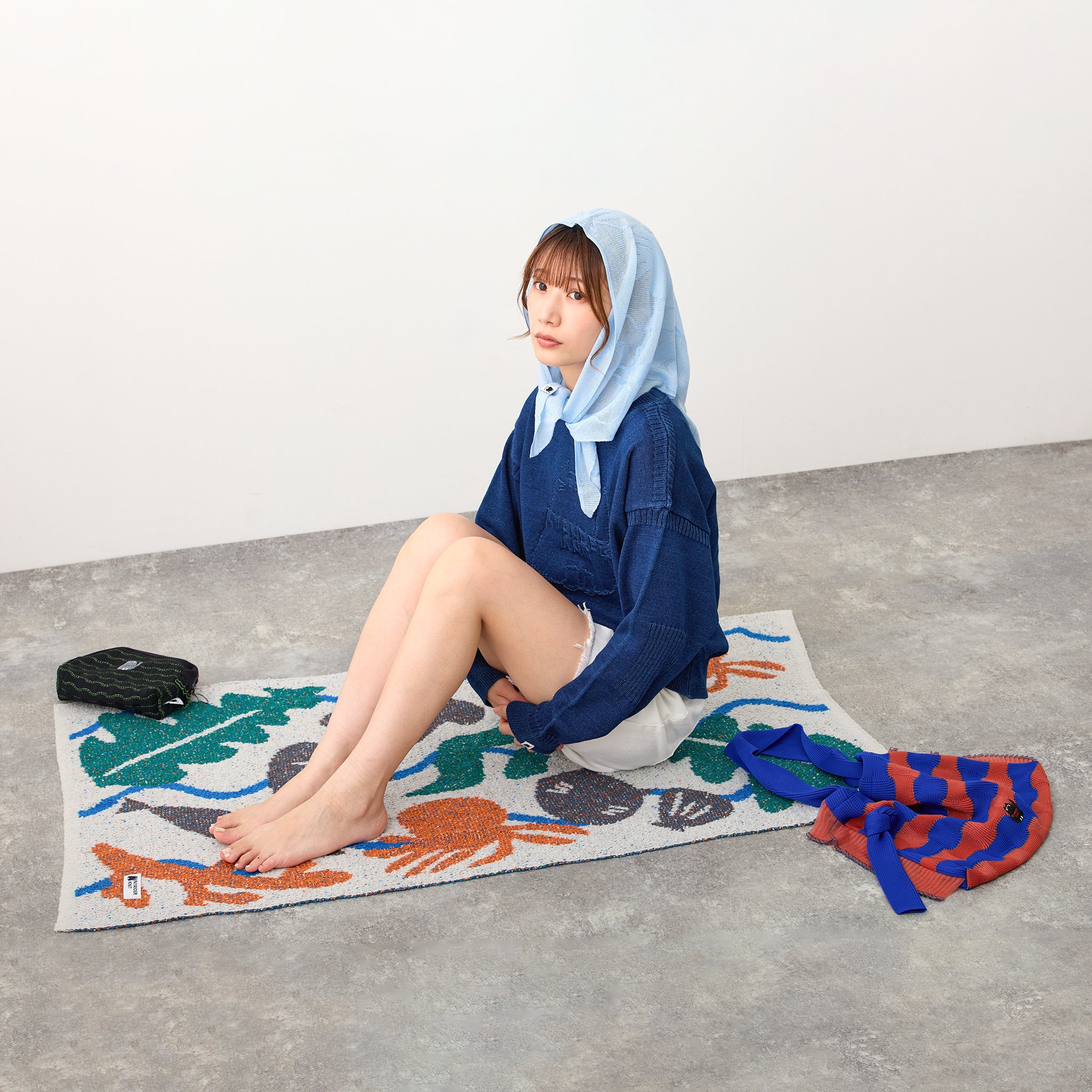 NYANDER KNIT/ニャンダーニット】NYANDER KNIT BLANKET