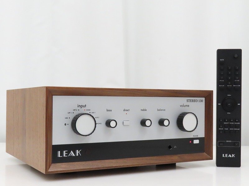 LEAK Audio-リークオーディオ】の【プリメインアンプ/Stereo 130】を