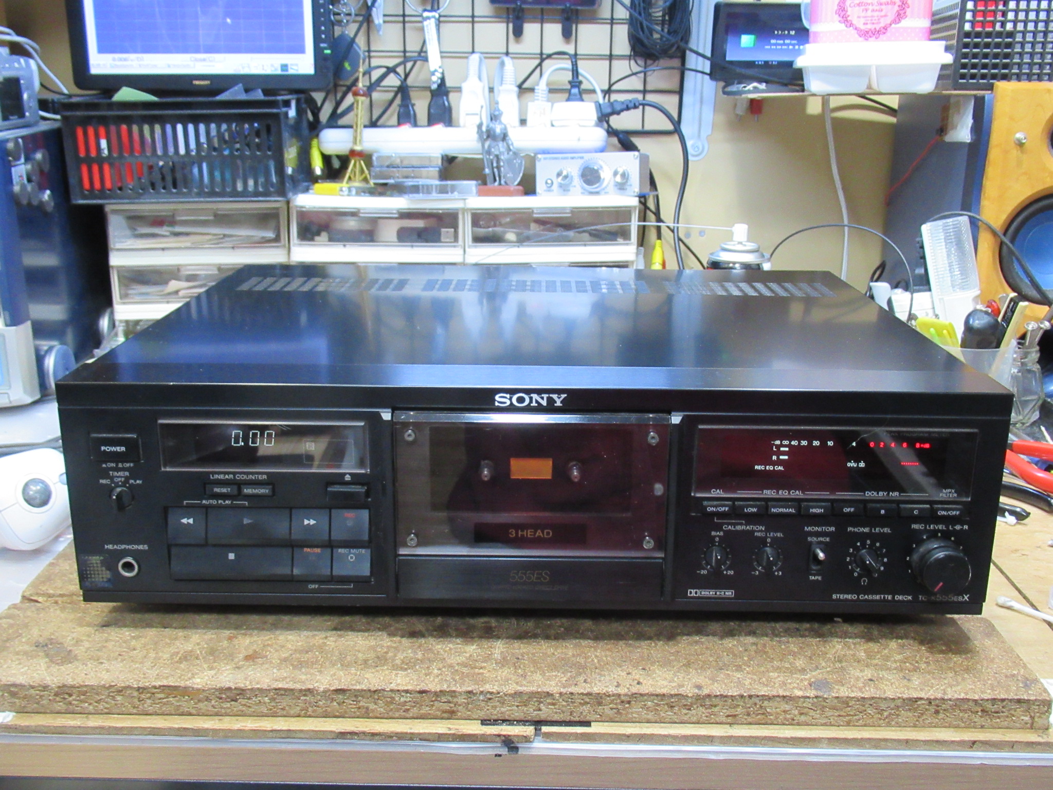 SONY TC-K555ESX 走行停止～意外な原因 – Audiolife － Enjoy your