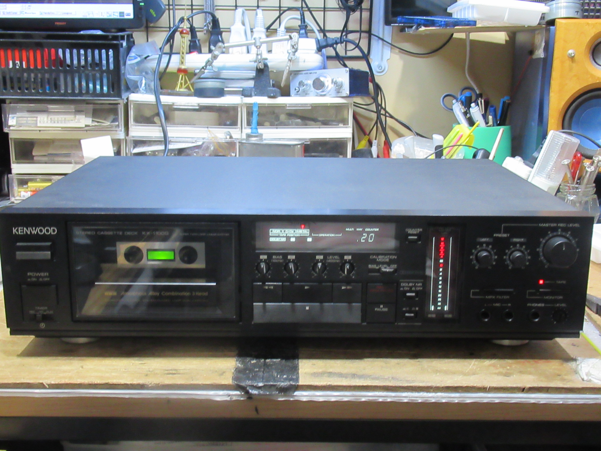 KENWOOD KX-1100G 電源ライン故障 – Audiolife － Enjoy your audio life!!