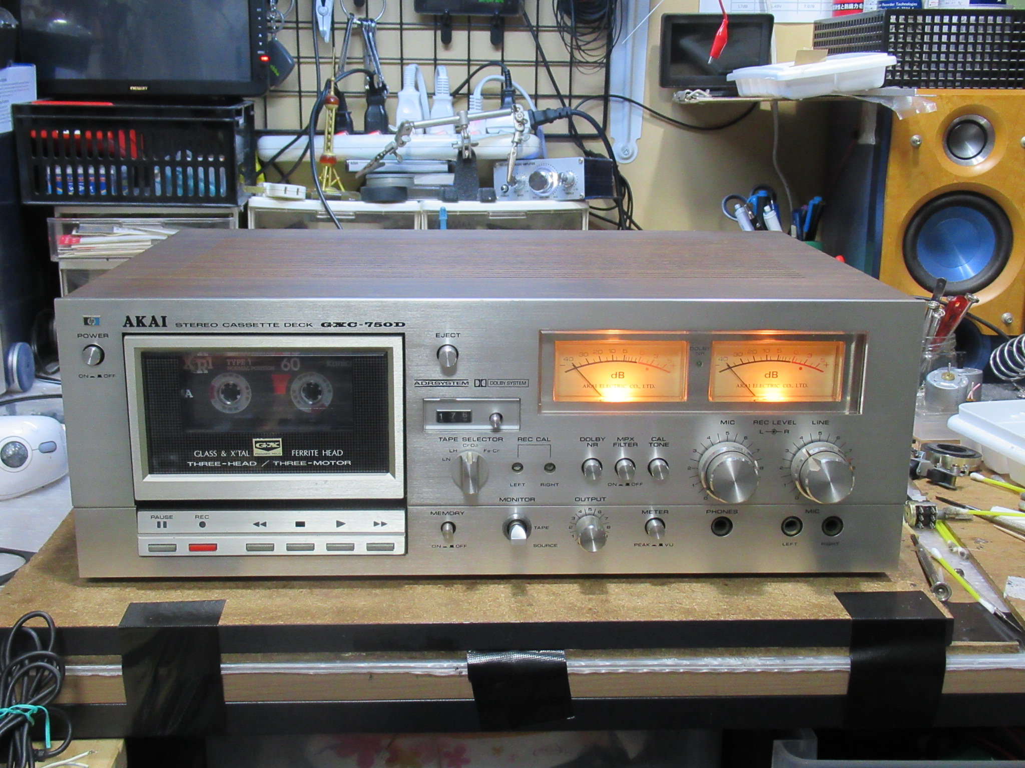 AKAI GXC-750D 再生時にRCHに発生するノイズ – Audiolife － Enjoy