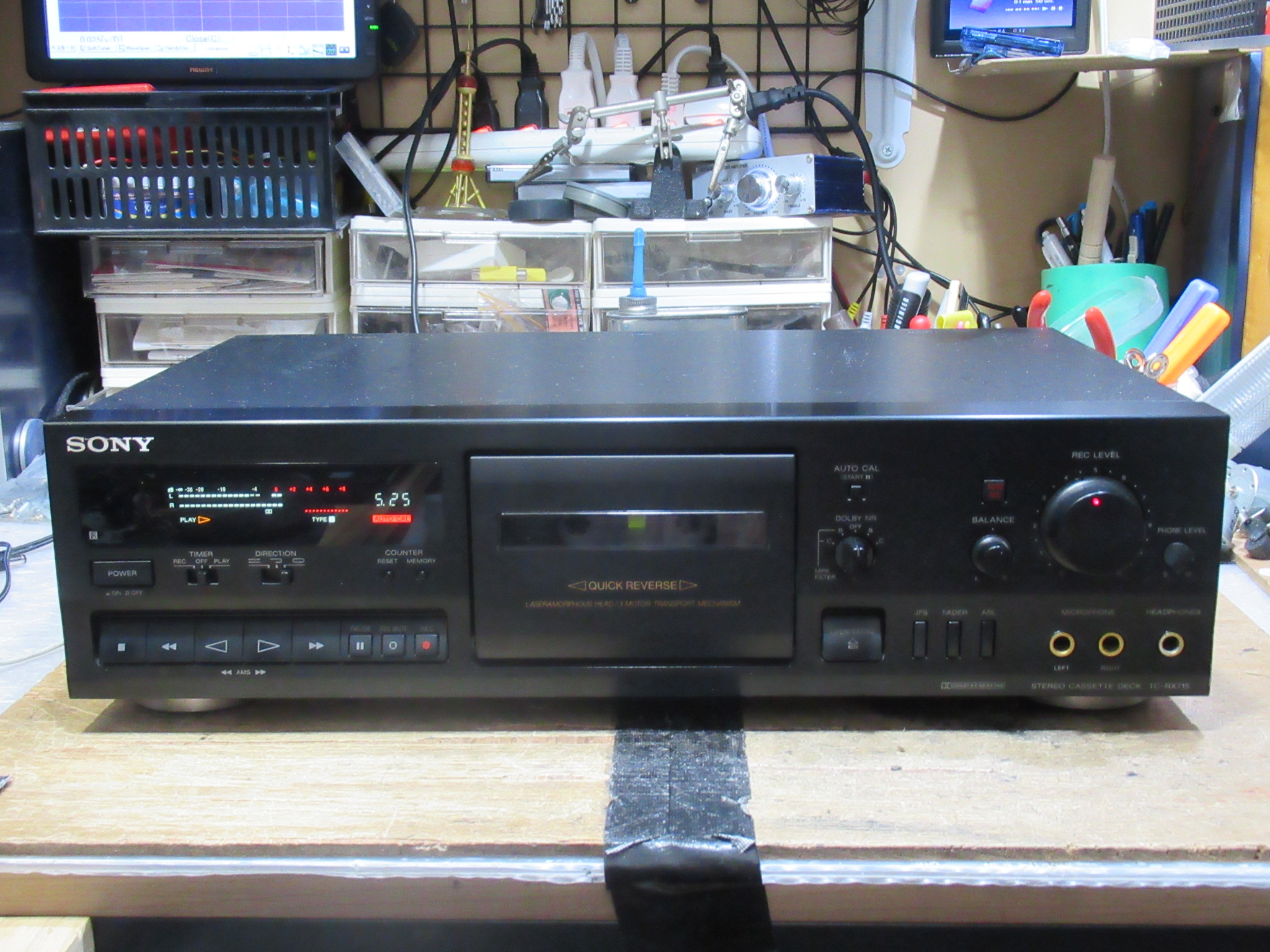 SONY TC-RX715 メカ換装 – Audiolife － Enjoy your audio life!!