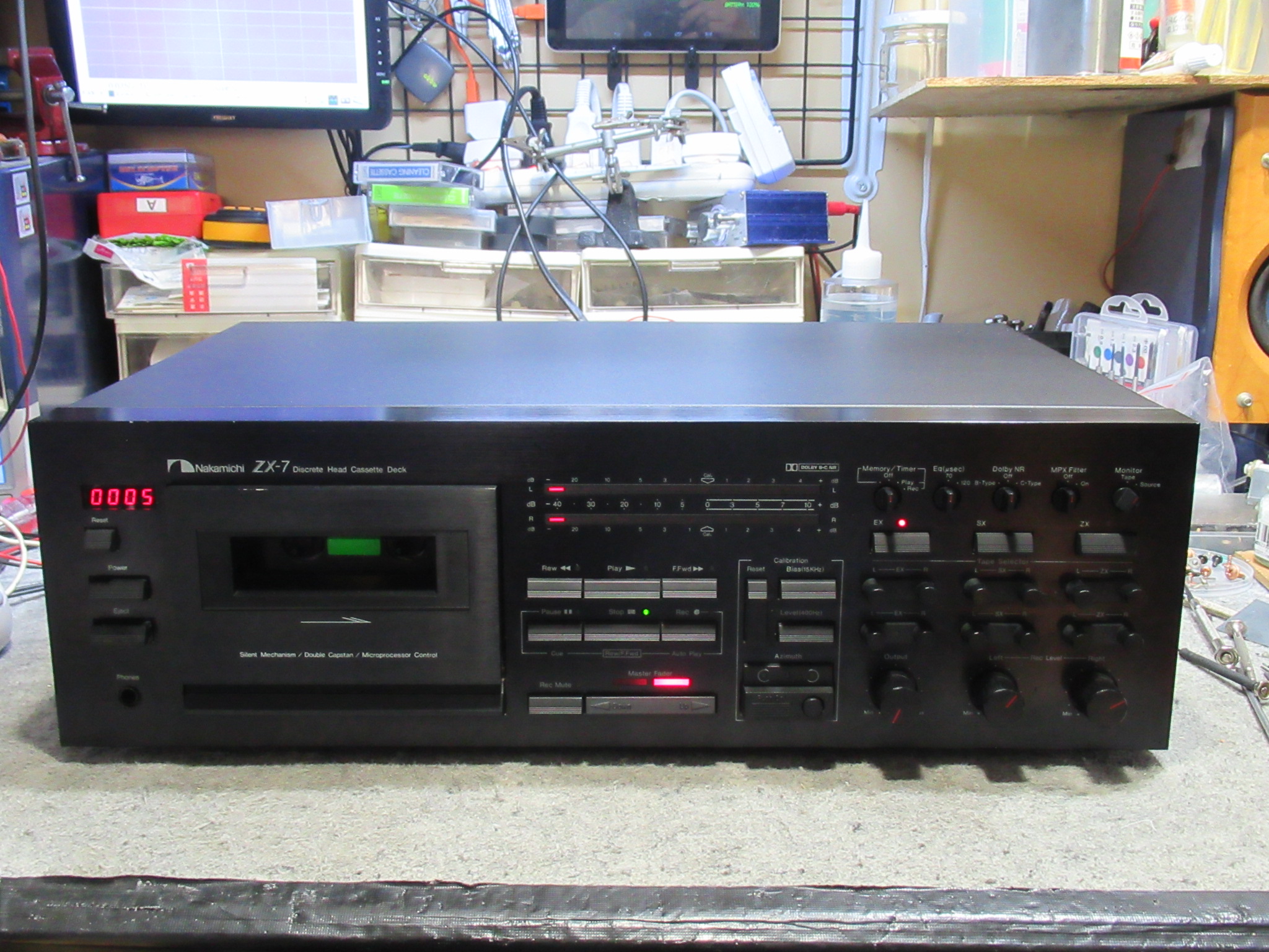 Nakamichi ZX-7 ピンチローラーアーム固着ほか – Audiolife － Enjoy