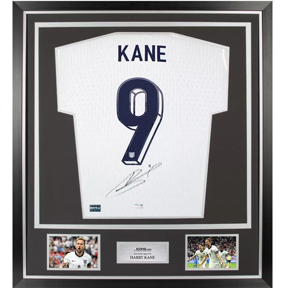 ハリー・ケイン【直筆サイン入り】イングランド代表2024ホーム