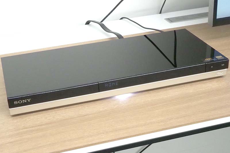 ソニー、4Kカメラ/BRAVIA連携のBDレコーダ。SQV/ハイレゾ対応