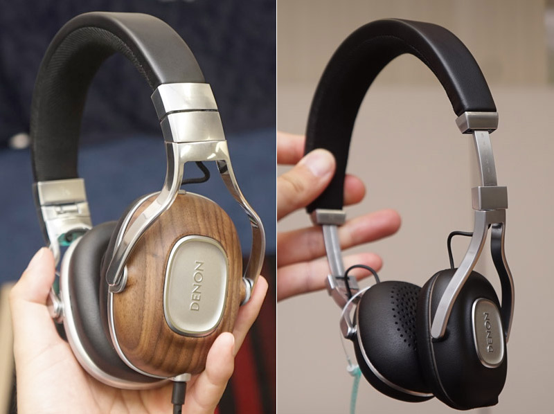 デノン、天然木ハウジングの「AH-MM400」などヘッドフォン2機種を発売
