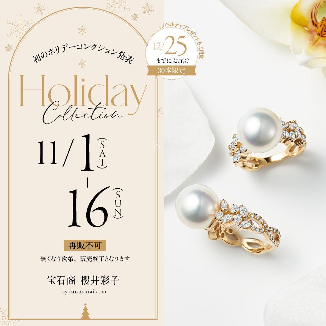 ホリデイコレクション2025🎄 – AYAKO SAKURAI（櫻井 彩子）公式サイト