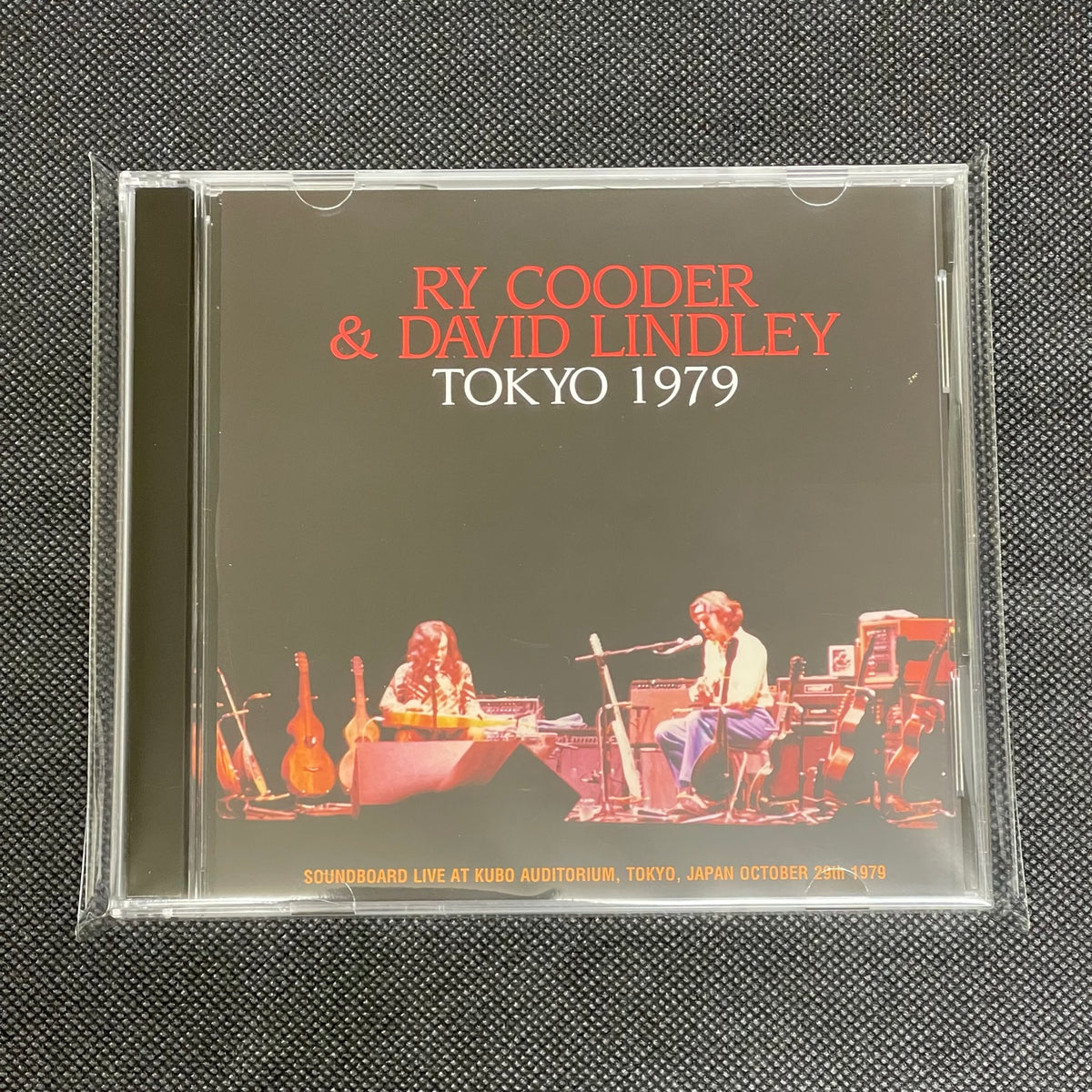 RY COODER and DAVID LINDLEY - TOKYO 1979 – Acme Hot Disc