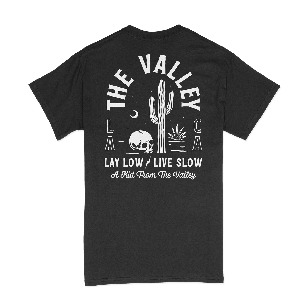 Lay Low Tee – A Kid From The Valley