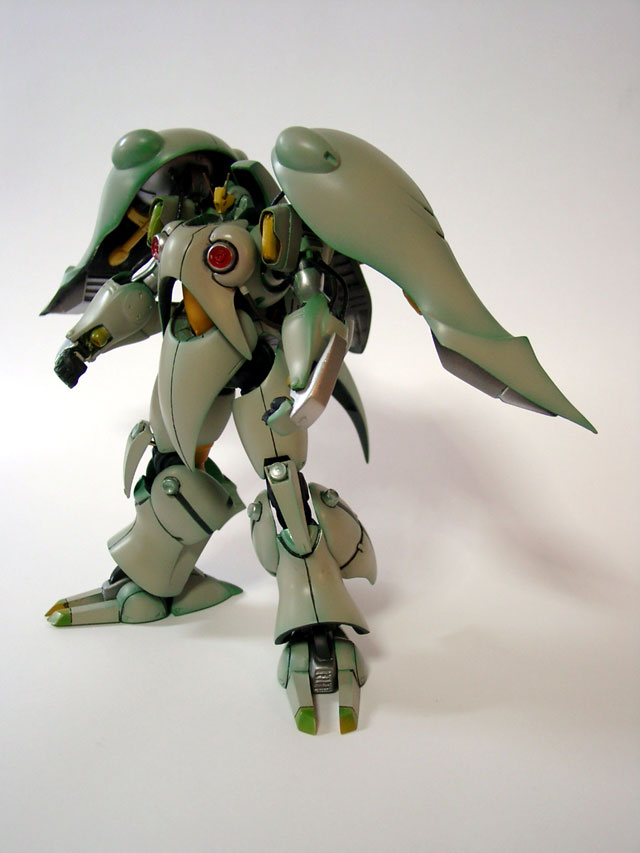 ボークス 1/220 ガレージキット クィンマンサの製作記 - MODELGRAPH.ALFAIM