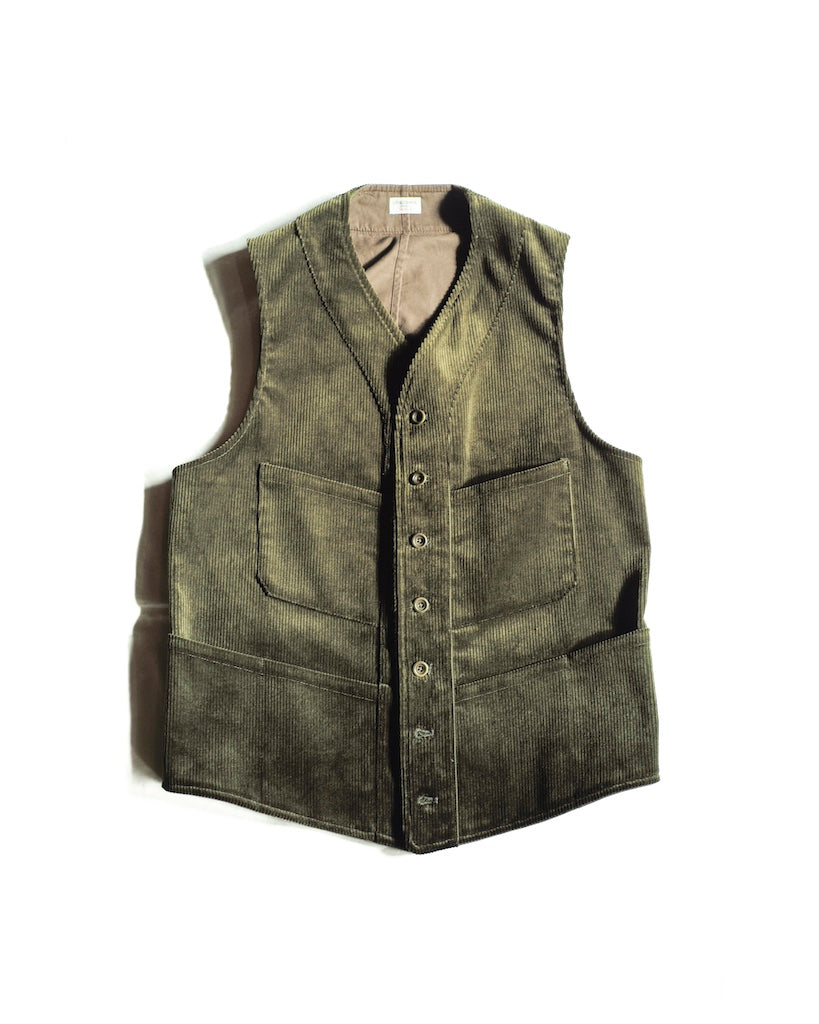 SAGAN - HEAVY CORDUROY - DARK OLIVE – ANATOMICA KYOTO アナトミカ京都