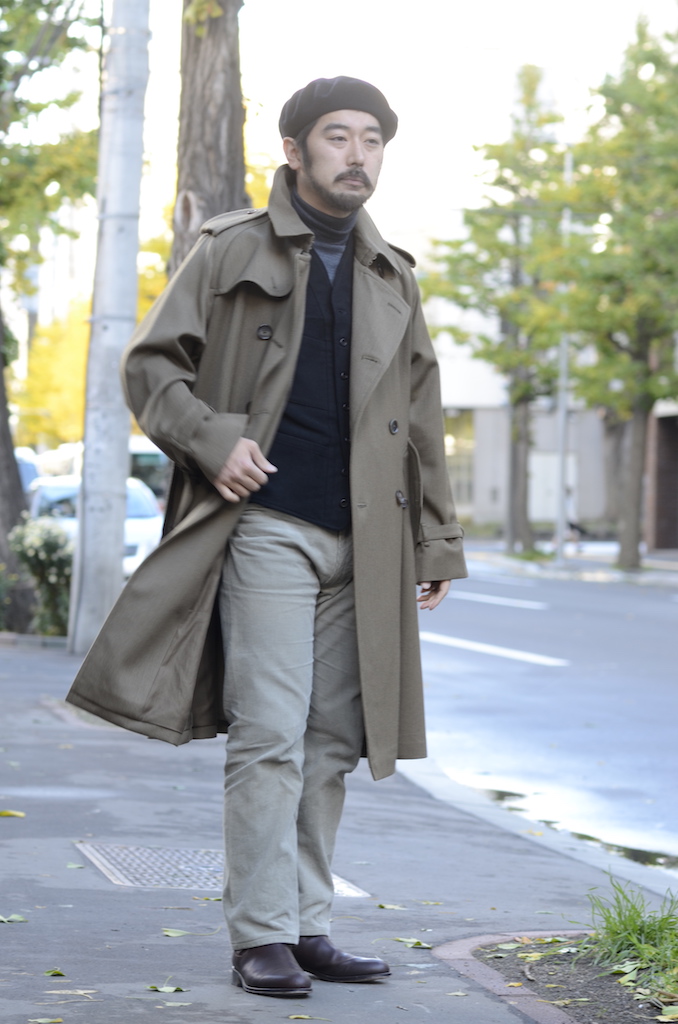 SAGAN VEST ENGLISH MOLESKIN “BLACK” | ANATOMICA SAPPORO アナトミカ札幌