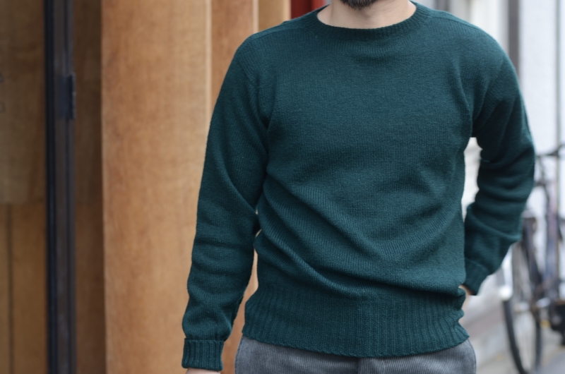 2PLY REAL SHETLAND SWEATER | ANATOMICA SAPPORO アナトミカ札幌