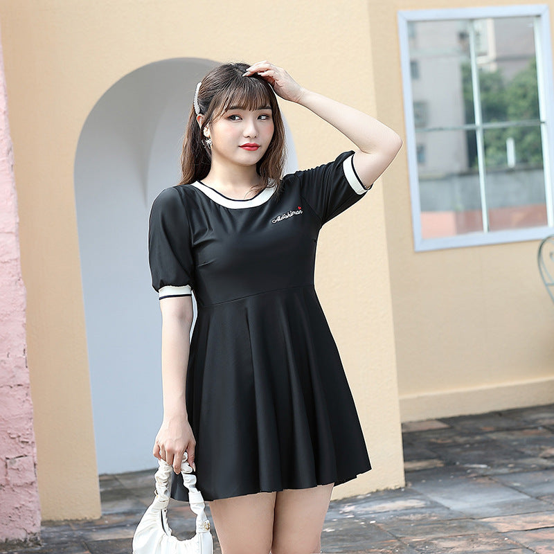 大きいサイズ レディース｜水着シンプルスポーツワンピース ・スイム