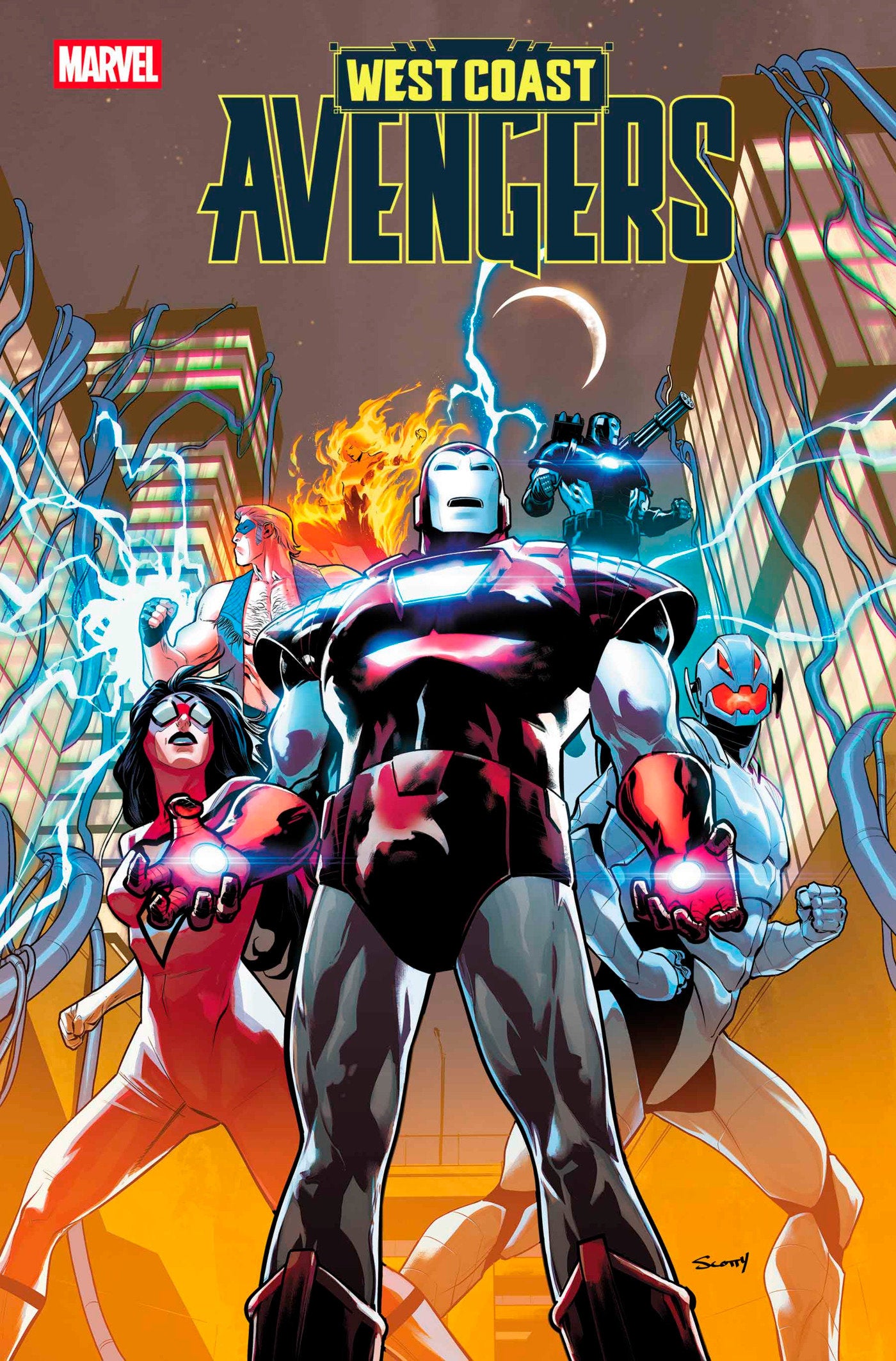West Coast Avengers #9 Scott Godlewski Variant – Android's Amazing