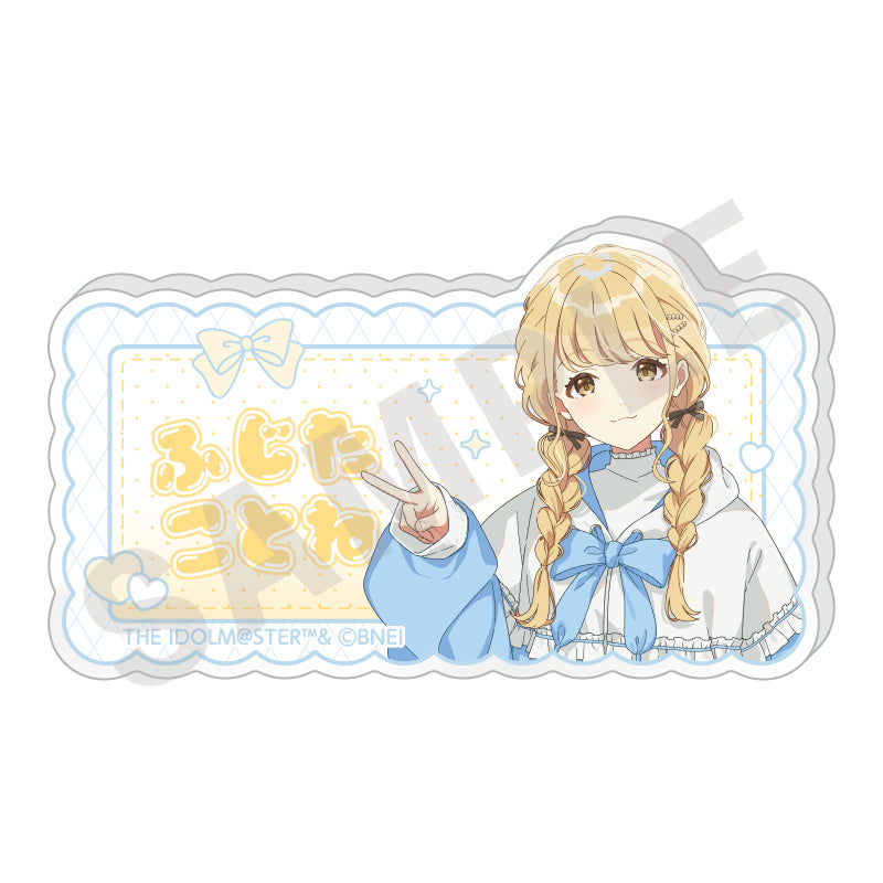 学園アイドルマスター」ネームバッジ（藤田 ことね）｜アニメバコ【心