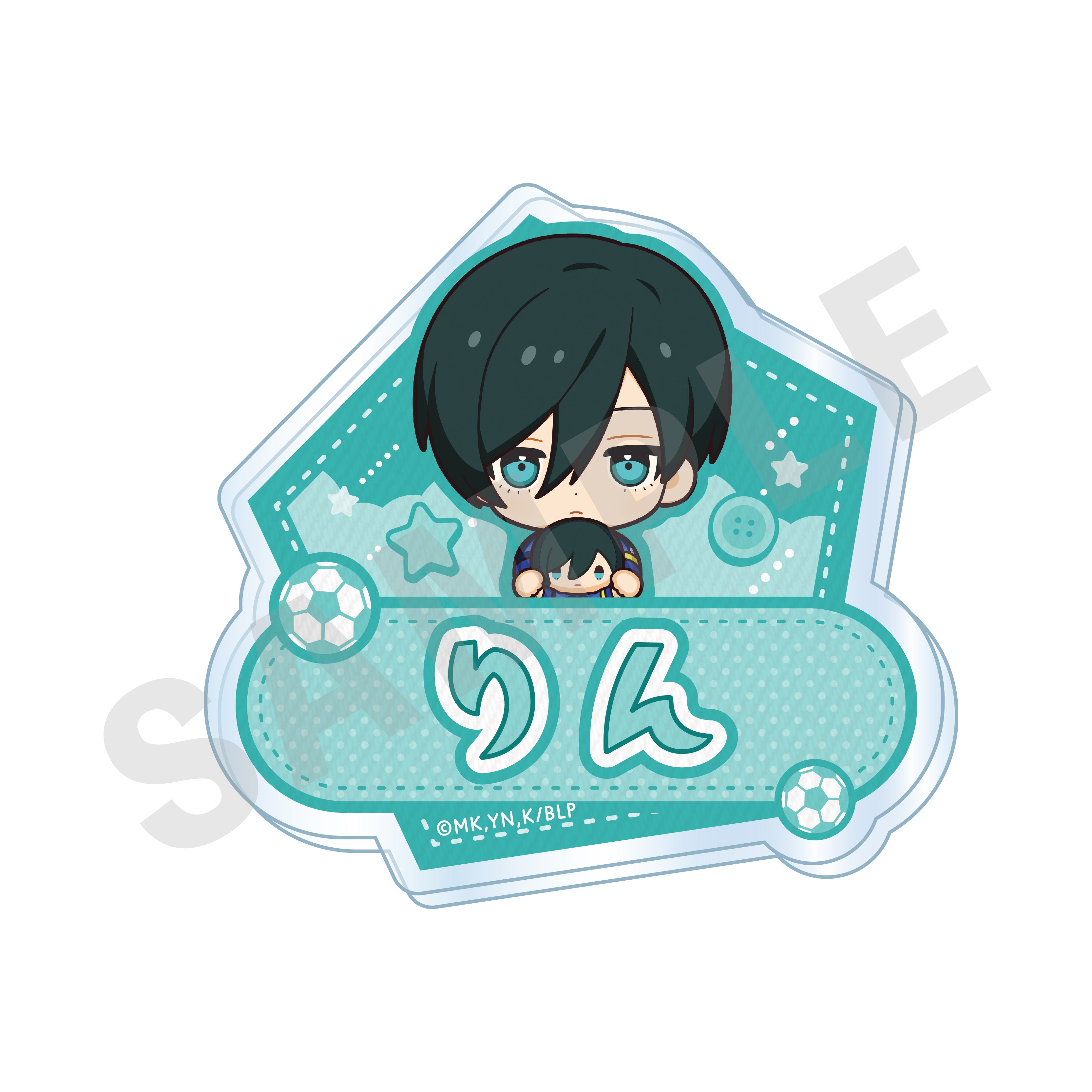 TVアニメ『ブルーロック』ミニキャラだっこシリーズ お名前バッジ 糸師